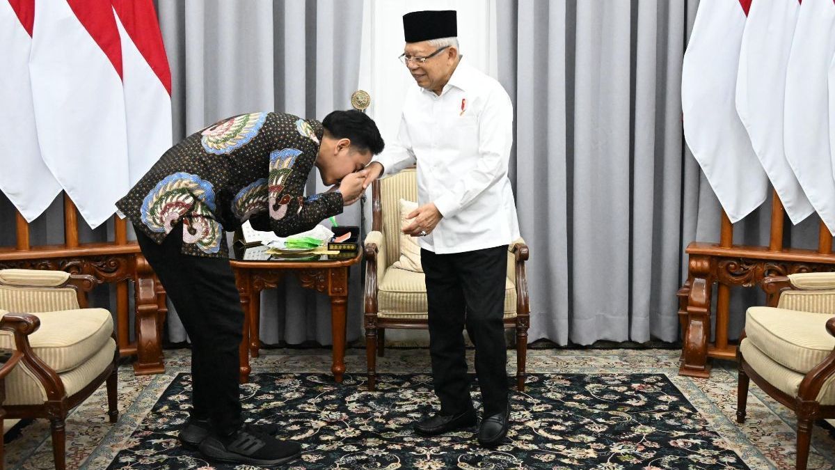 VIDEO: Gibran Temui Ma'ruf Amin, Pertemuan Wapres Termuda dan Tertua dalam Sejarah