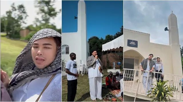 Ke Uganda, Ini Potret Ivan Gunawan Kunjungi Masjid Miliknya di Sana