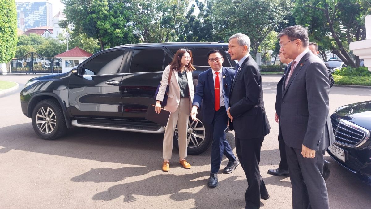 Isi Pertemuan Jokowi dan Menlu Singapura Vivian Balakrishnan di Istana