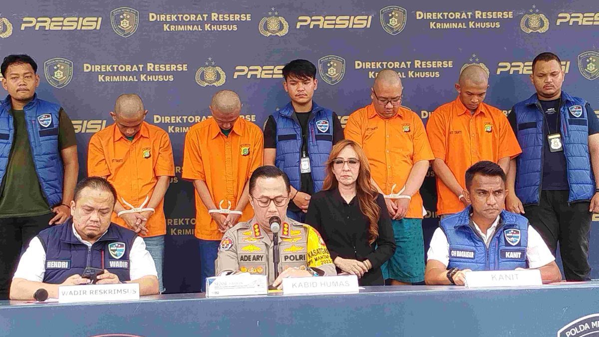 Polda Metro Jaya Bongkar Kasus Judi Online Beromzet Rp30 Miliar di Depok, 4 Orang jadi Tersangka