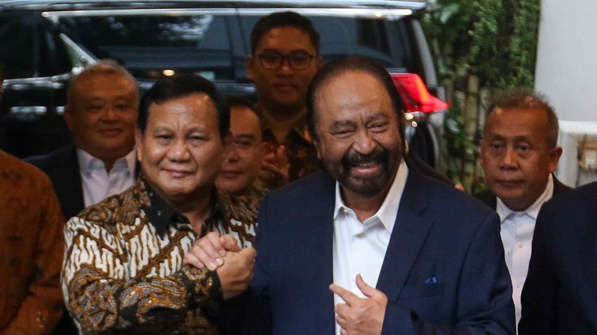 Dukung Prabowo-Gibran, Surya Paloh Sebut NasDem Belum Dapat Tawaran Menteri