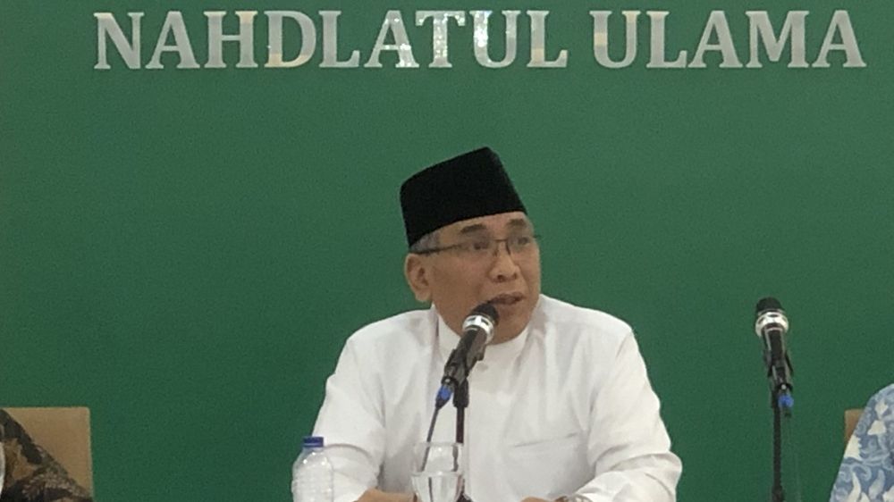 Gus Yahya Tegaskan PBNU Akan Bersama Pemerintahan Prabowo-Gibran