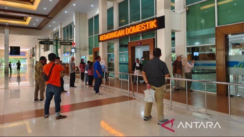 Tak Lagi Berstatus Internasional, Bandara Adi Soemarmo Tetap Berangkatkan Jemaah Haji Pakai Layanan Fast Track