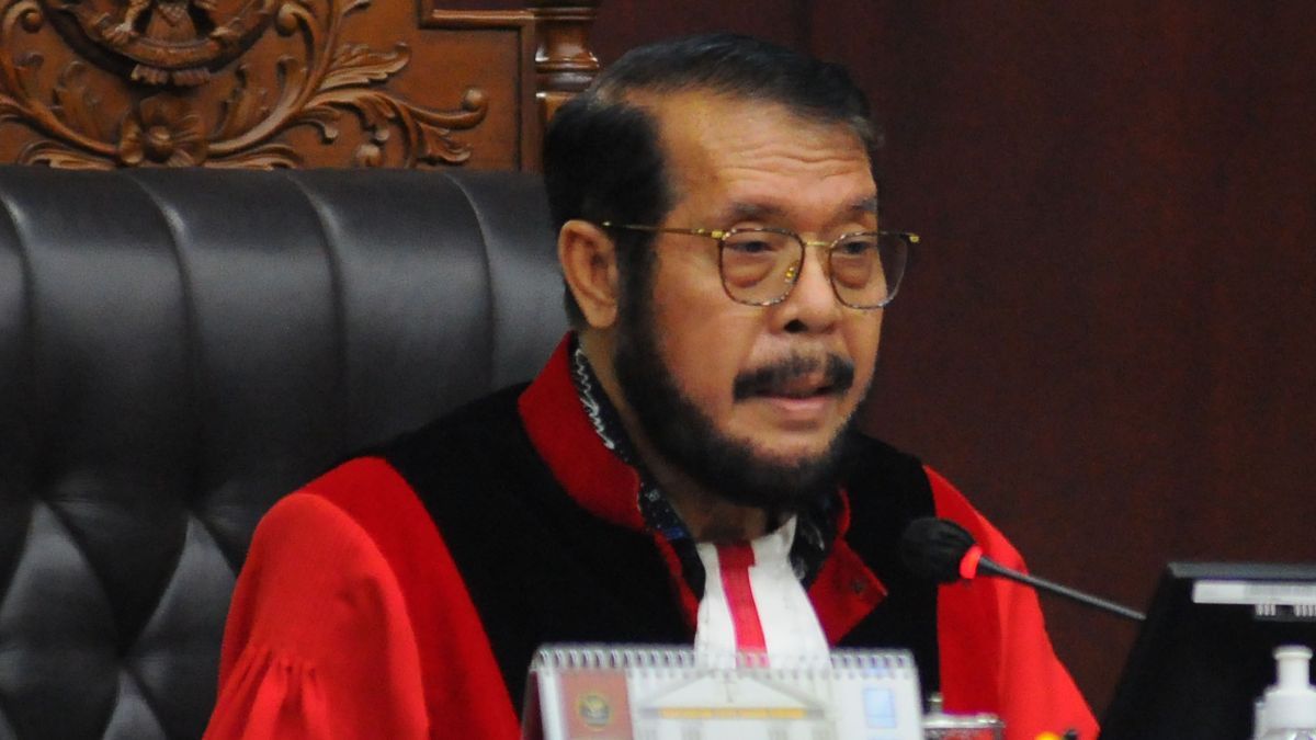 Anwar Usman Digantikan Guntur Hamzah saat Adili Sengketa Pileg PSI