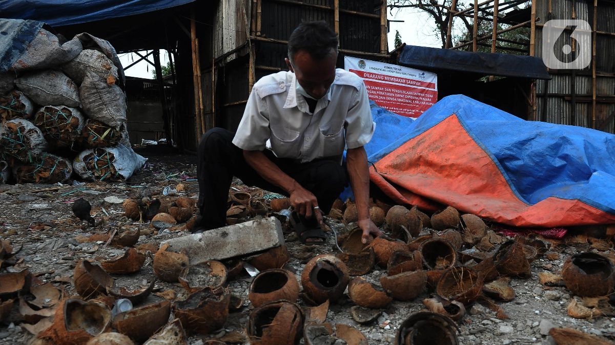 Pabrik Arang Batok Kelapa di Jaktim yang Disegel Bisnis Turun Temurun, Sudah Eksis Lebih dari 40 Tahun