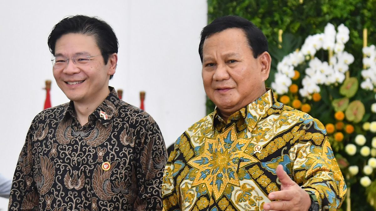 Potret Keakraban Prabowo dengan Lawrence Wong, Pemimpin Baru Indonesia dan Singapura