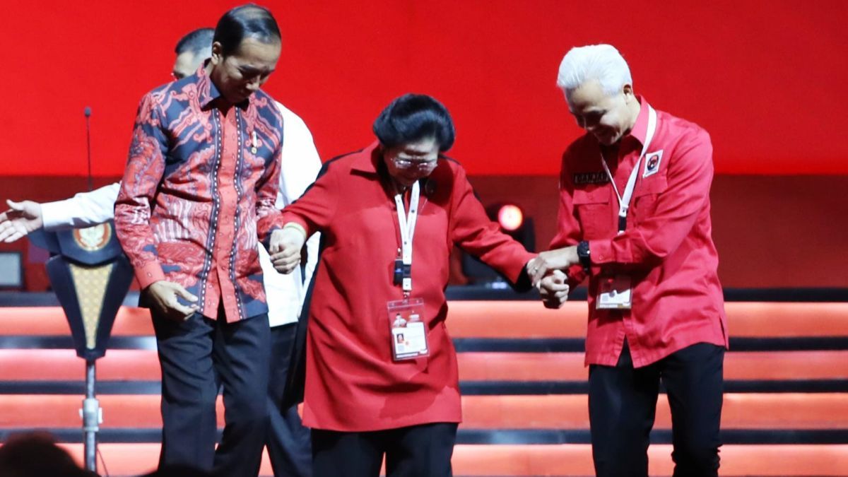 Respons Jokowi Disebut Ingin Rebut Kursi Ketum PDIP: Katanya Golkar, Masa Semuanya