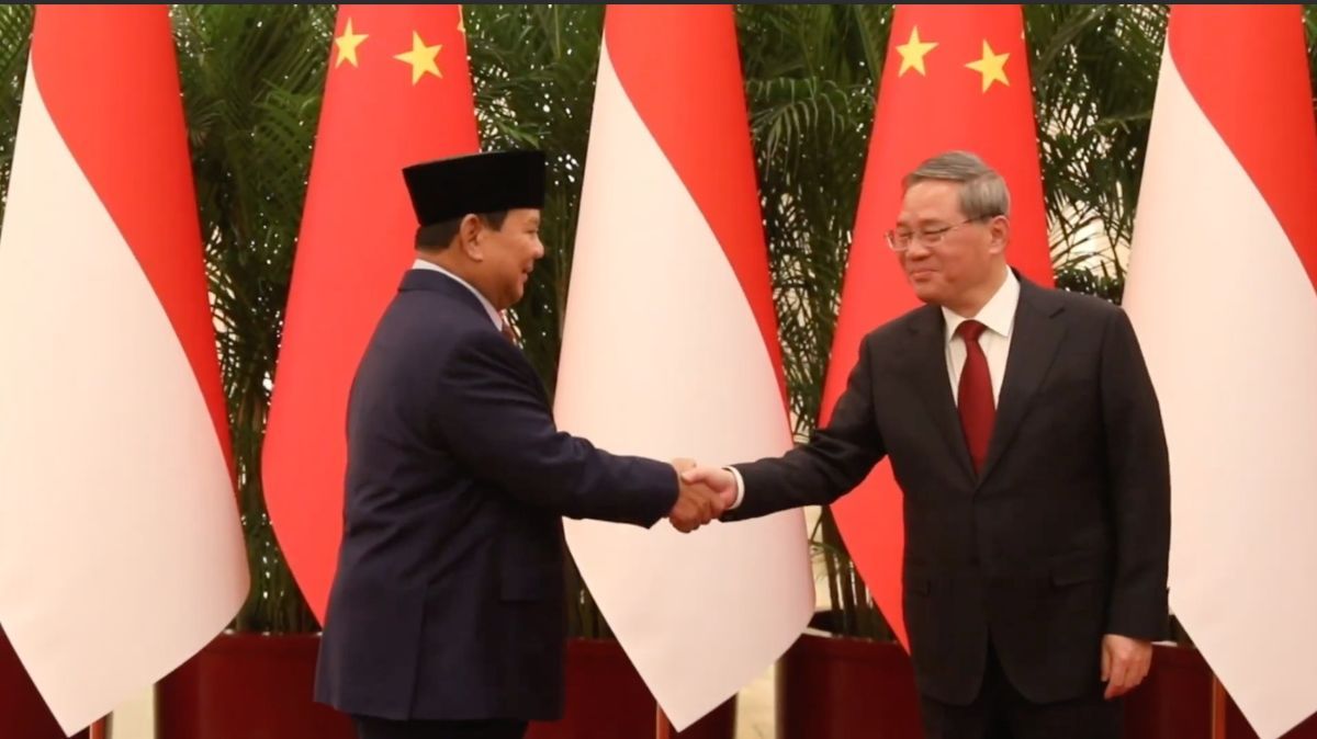 Usai Temui Presiden Xi Jinping, Menhan Prabowo Temui PM China Li Qiang