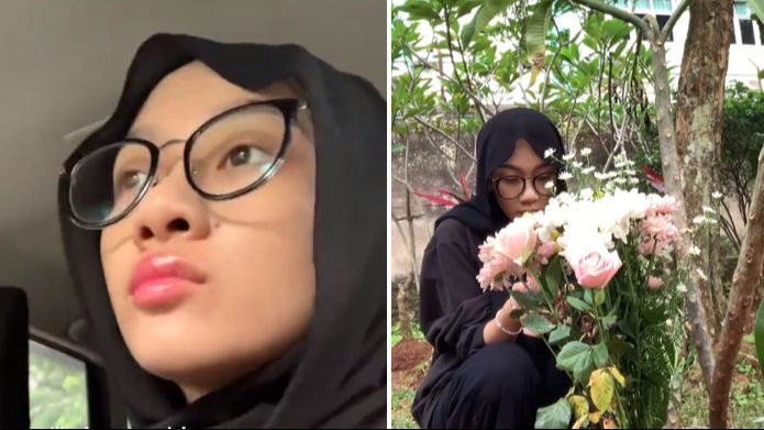 Jadi Tempat Curhat, Momen Wanita Datangi Makam Kekasihnya Ini Bikin Haru