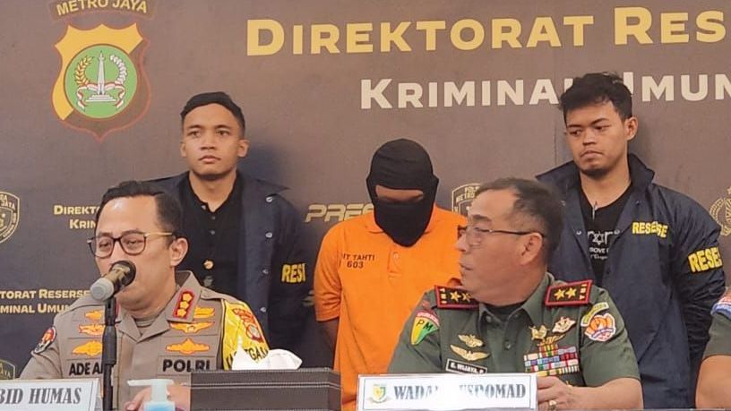 Begini Tampang Pelaku Pembunuhan Anggota TNI AD di Bekasi