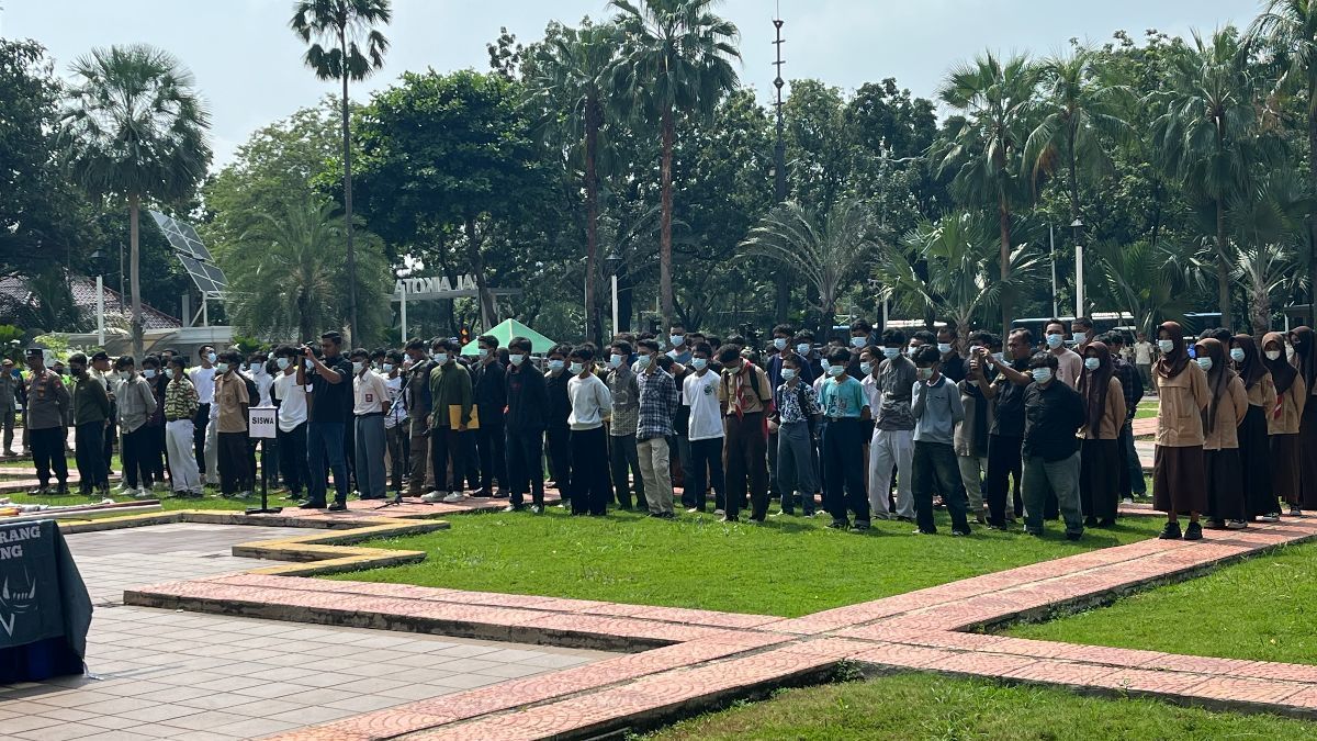 Terlibat Tawuran, Ratusan Pelajar Dikumpulkan di Balai Kota DKI Jakarta