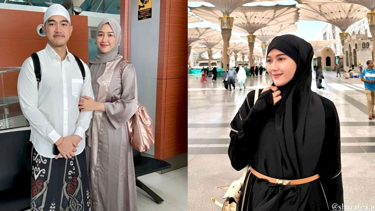 Potret Erina Gudono saat Jalani Ibadah Umrah di Tanah Suci, Tampil Berhijab Bikin Pangling