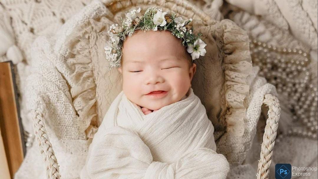 Menggemaskan dan Cantik Mirip Sang Mama, Foto-foto Kyarra Putri Jessica Mila Jalani Newborn Photoshoot