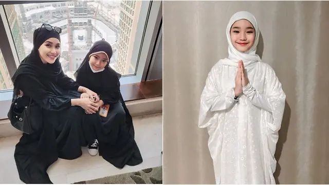 Potret Cantik Bilqis Anak Ayu Ting Ting saat Pakai Hijab, Kini Beranjak Remaja