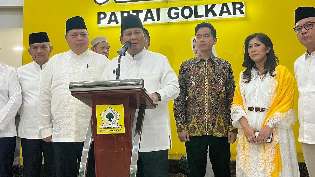 Golkar Dinilai Punya Peran Strategis di Pemerintahan Prabowo-Gibran