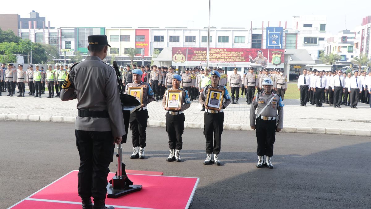 Terlibat Narkoba & Telantarkan Keluarga, 3 Polisi Polres Metro Tangerang Dipecat Tidak Hormat