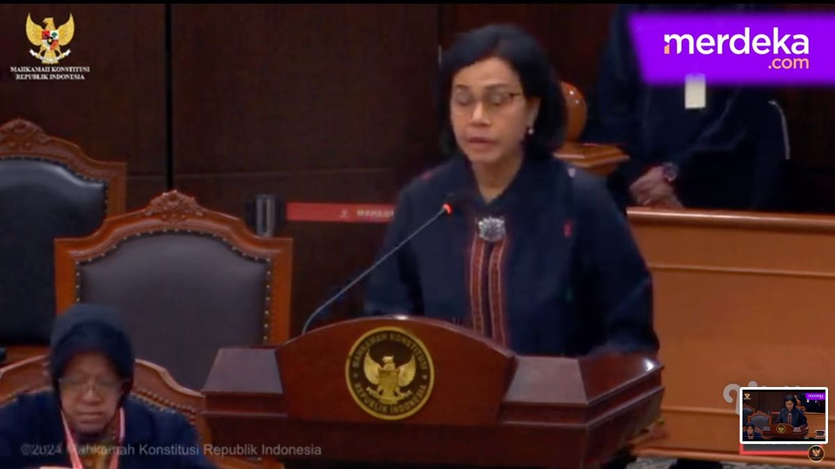 Sri Mulyani di Sidang Sengketa Pilpres: Penetapan APBN 2024 Tidak Dipengaruhi Paslon Capres-Cawapres