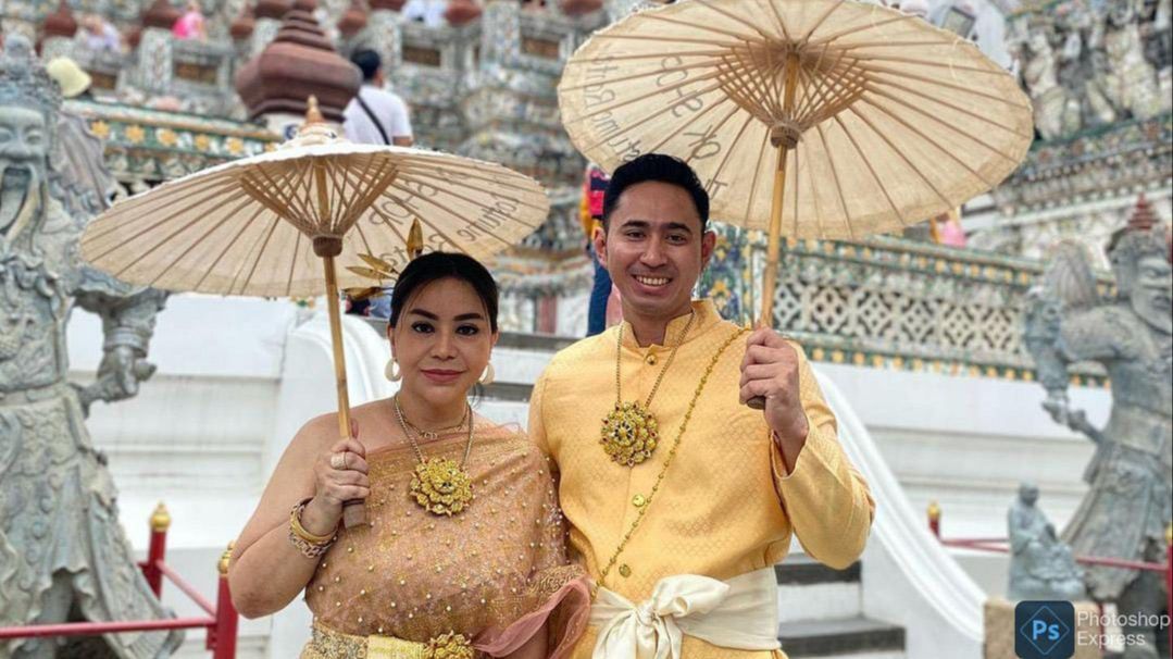 Potret Annisa Bahar Gandeng Pacar Baru Brondong Ganteng di Thailand, Mesra Abis Meski Usia Beda 19 Tahun