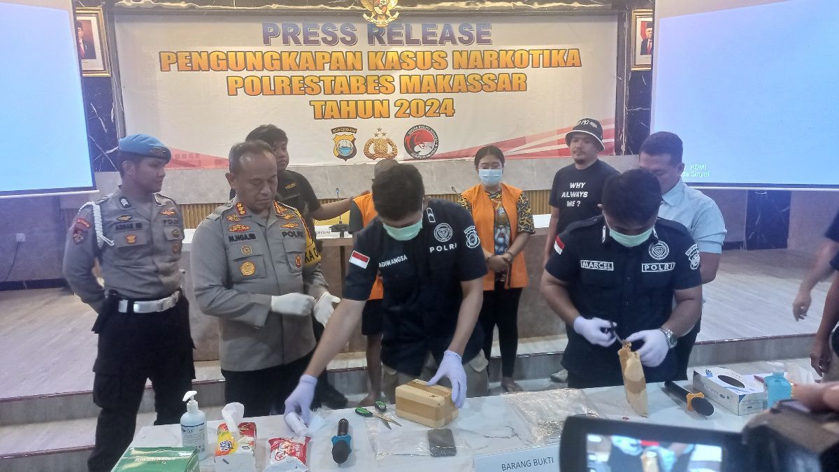 Waspada! Ada Narkoba Jenis Baru Ditemukan dari Jaringan Pengedar di Makassar