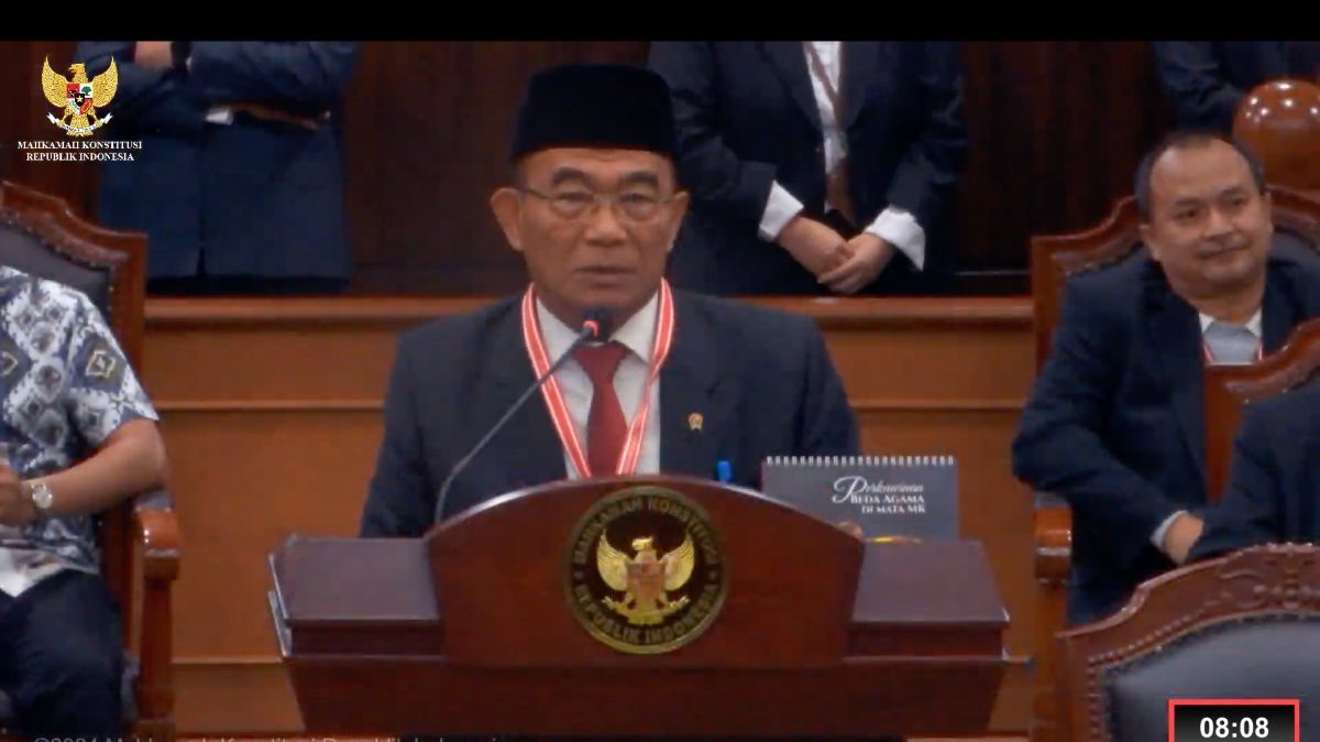 Hakim MK Cecar Menko Muhadjir soal Frasa 'Penugasan Presiden’: Apakah Itu Cawe-Cawe?