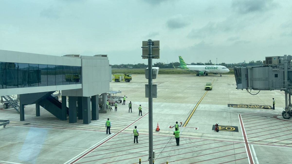 Hari Ini, Citilink Maskapai Pertama Mendarat di Bandara Dhoho Kediri