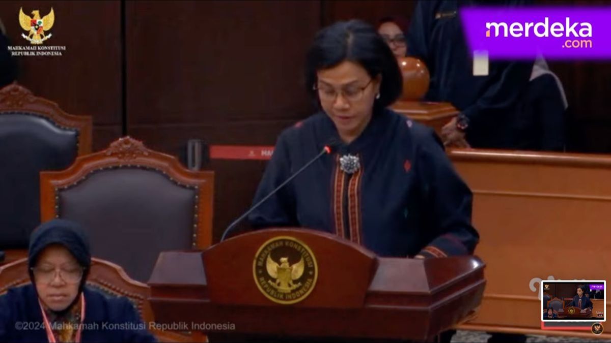 VIDEO: Menkeu Sri Mulyani Tegas Bantuan Pangan Bapanas Bukan Bagian Perlinsos