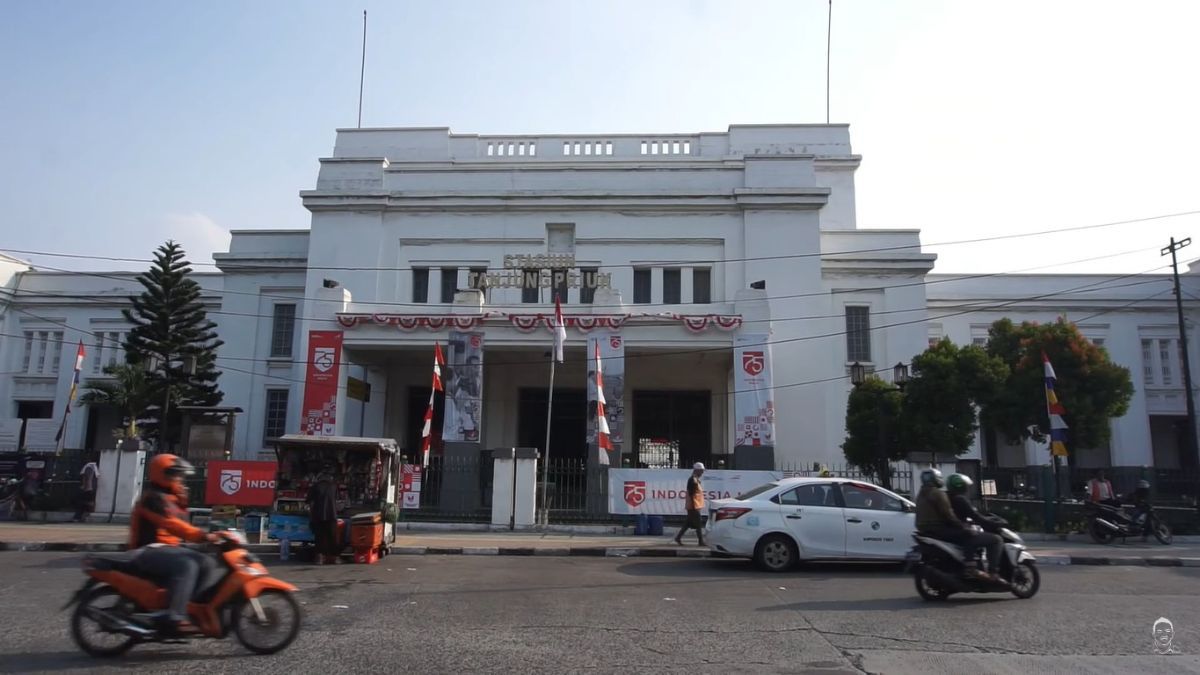 Cerita Sejarah Stasiun Tanjung Priok, Atapnya Mirip Stasiun Belanda dan Pernah Terbengkalai