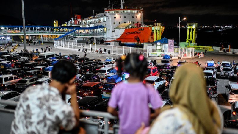 Cerita Rahmat Pemudik dari Jakarta, 15 Jam Terjebak Macet Belum Sampai Pelabuhan Merak