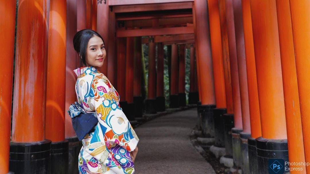 Potret Cantik Menawan Anya Geraldine saat Liburan di Jepang, Makin Anggun saat Pakai Kimono