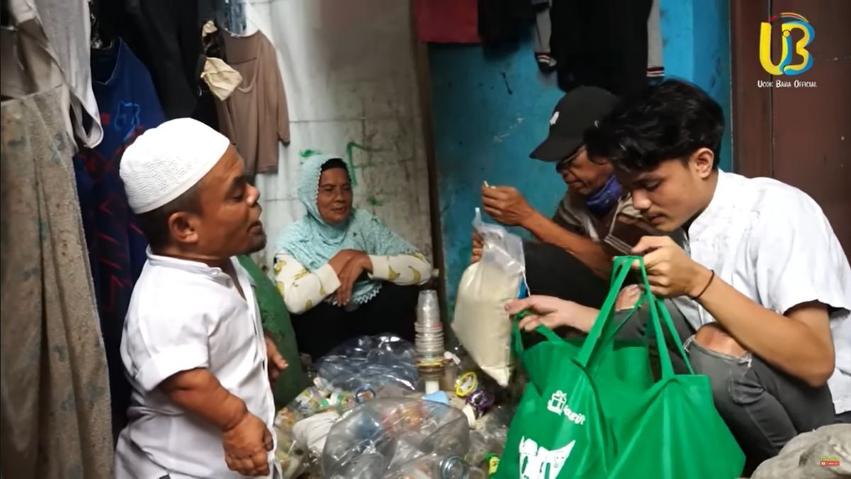 Pasangan Suami Istri Pemulung ini Berpenghasilan Rp25 Ribu Per Hari, Ucok Baba Melongo 'Ibu Hari Ini Mau Buka Puasa dengan Apa'