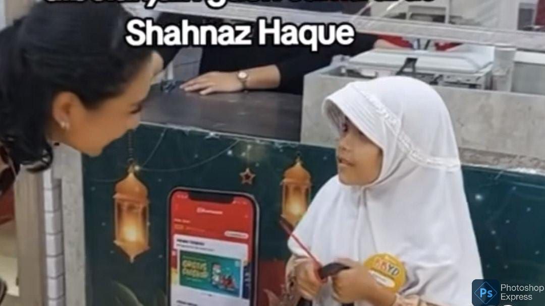 Momen Haru Anak Yatim Dibelikan Baju Lebaran oleh Shahnaz Haque, Sampai Cium Pipi Saking Bahagianya