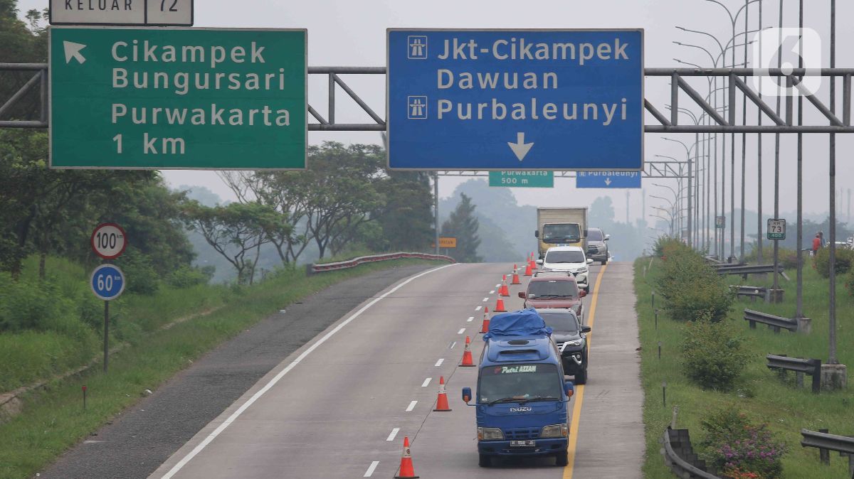 Catat! Tips Aman Berada di Jalur Contraflow Agar Terhindar dari Kecelakaan