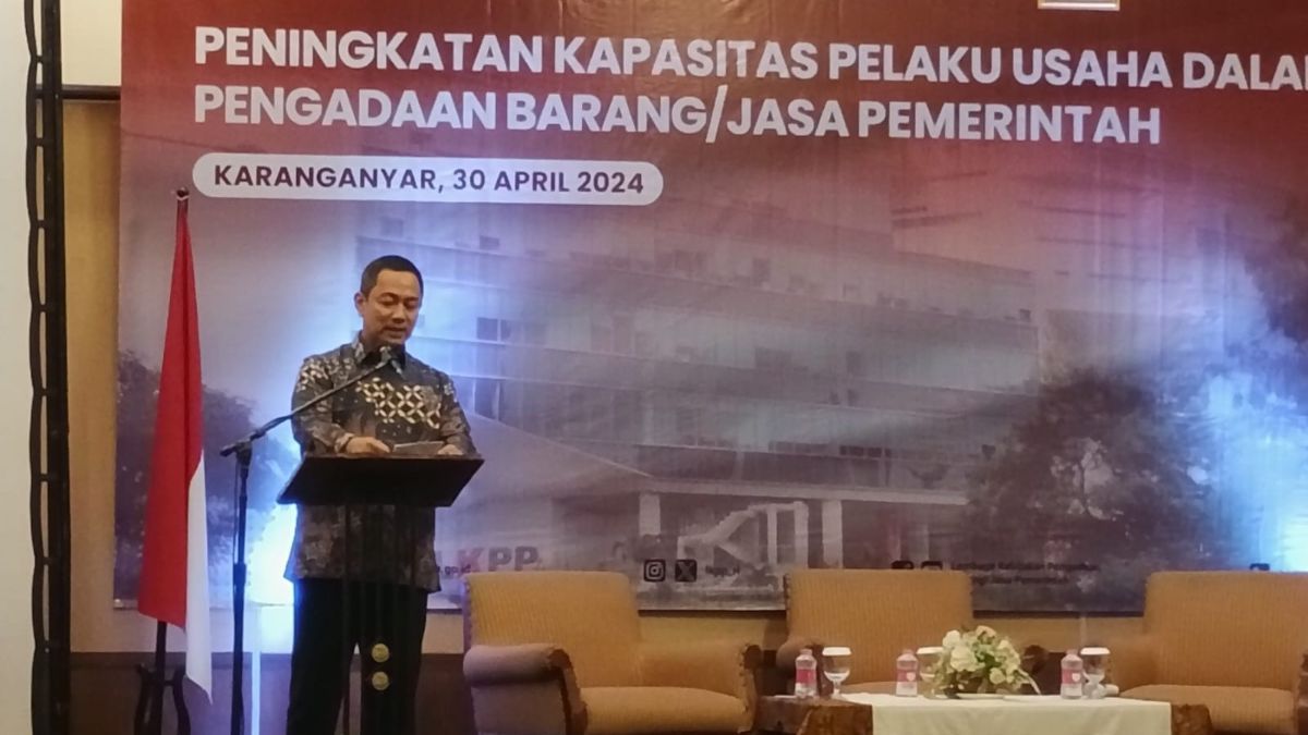 Datang ke Karanganyar, Kepala LKPP Ajak UMKK Kuasai Kekuatan Ekonomi Indonesia