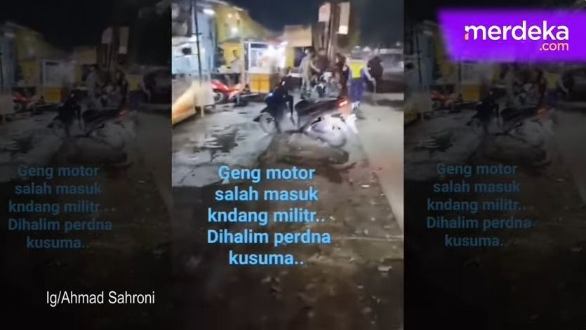 VIDEO: Nasib Geng Motor Bersajam Dapat 'Salam Olahraga' Masuk Kompleks TNI AU Halim