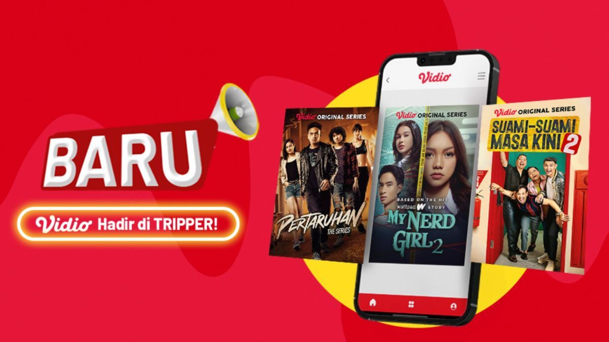 Terbang Semakin Menyenangkan dengan Tayangan Hiburan Vidio Gratis di Tripper