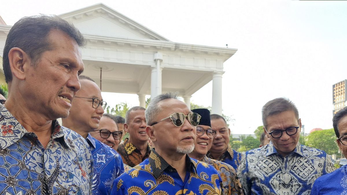 Bawa Rombongan PAN Ketemu Jokowi, Zulhas Ungkap Isi Pertemuan