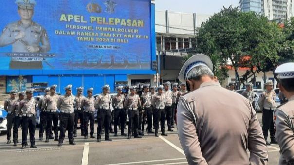 Ribuan Anggota Polri Diberangkatkan ke Bali, Ini Alasannya