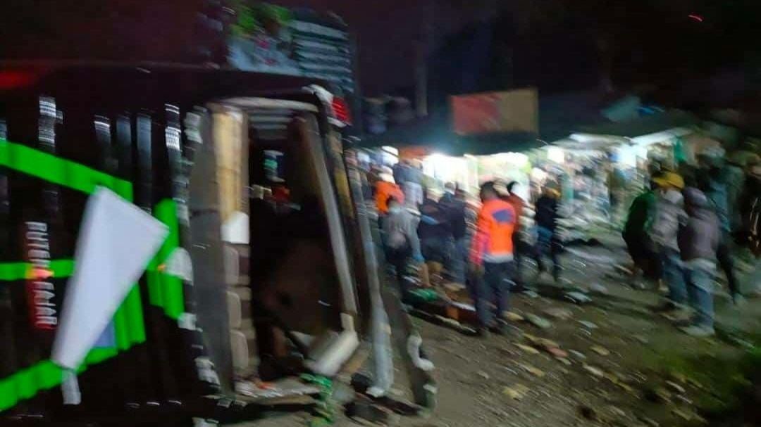 Bus Rombongan Pelajar dari Depok Kecelakaan di Ciater Subang, Sejumlah Korban Dilaporkan Meninggal