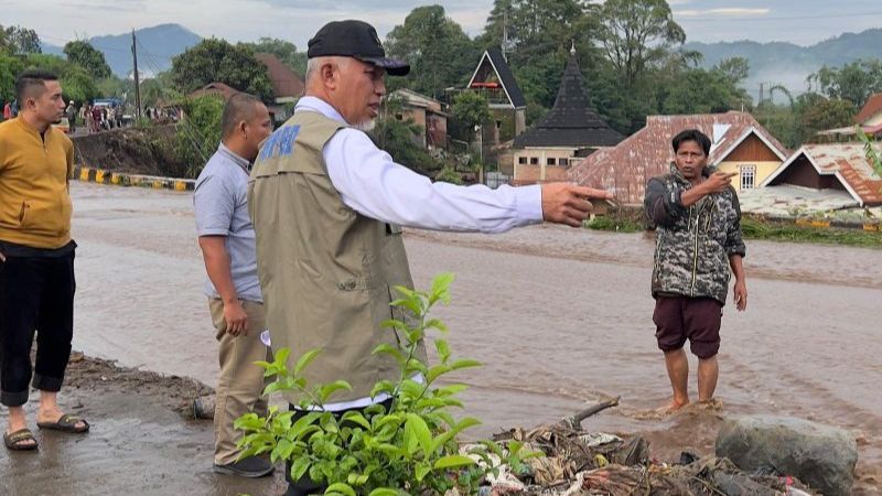 Gubernur Sumbar: RSAM Bukittinggi Wajib Terima dan Rawat Korban Banjir Lahar, Biaya Diurus Pemda