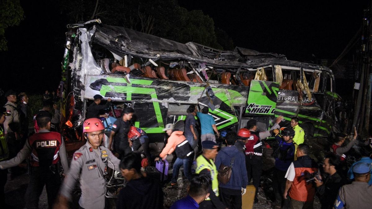 Bus Maut Kecelakaan di Subang Ternyata Berstatus Bus Antar-Kota Dalam Provinsi dan Terlambat Uji KIR