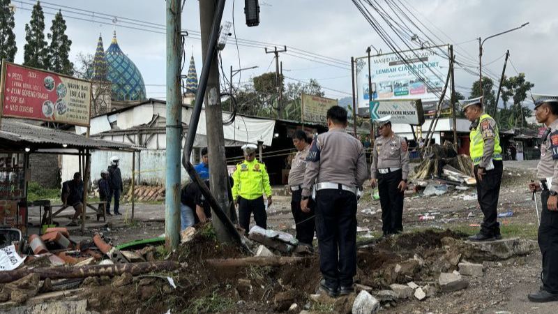 Polisi Sebut TKP Tabrakan Bus SMK Lingga Kencana di Ciater Rawan Kecelakaan: Lokasi Ini Blackspot