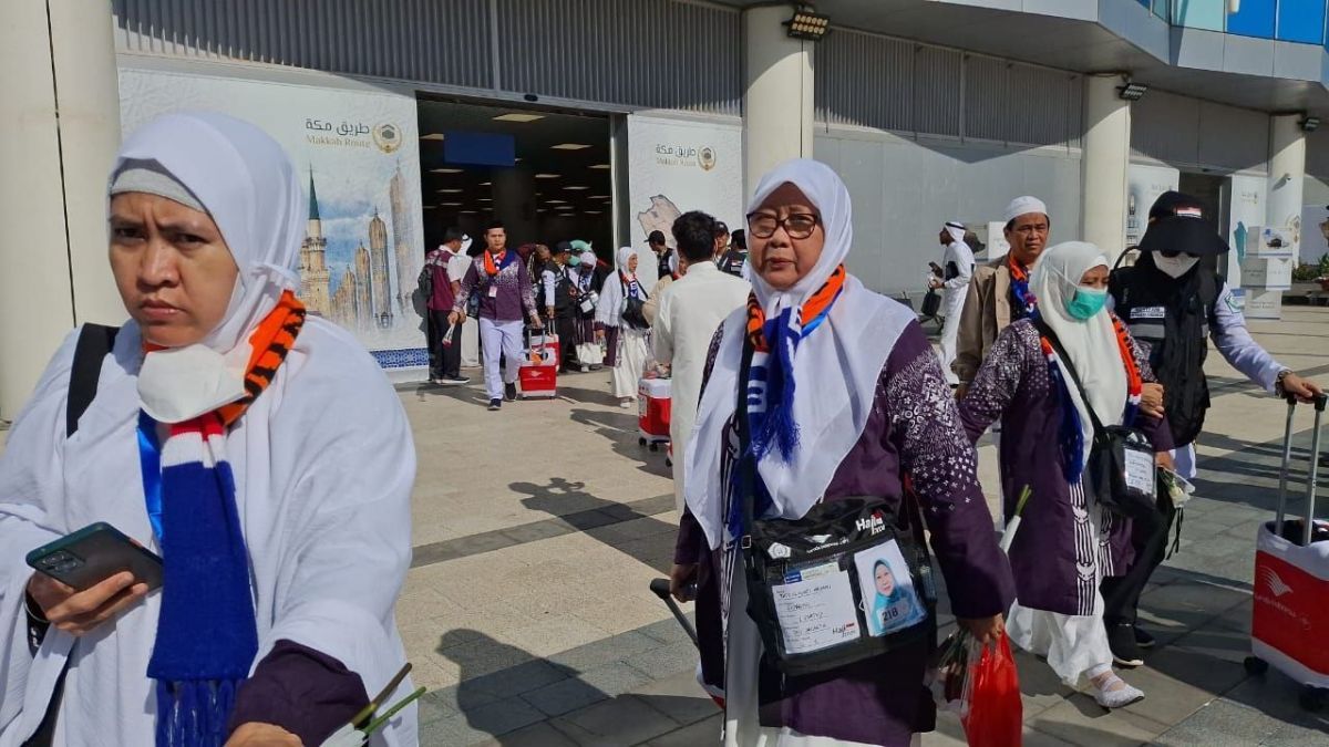 393 Jemaah Haji Indonesia Tiba di Bandara AMMA Madinah, Langsung Menuju Hotel Tanpa Proses Imigrasi