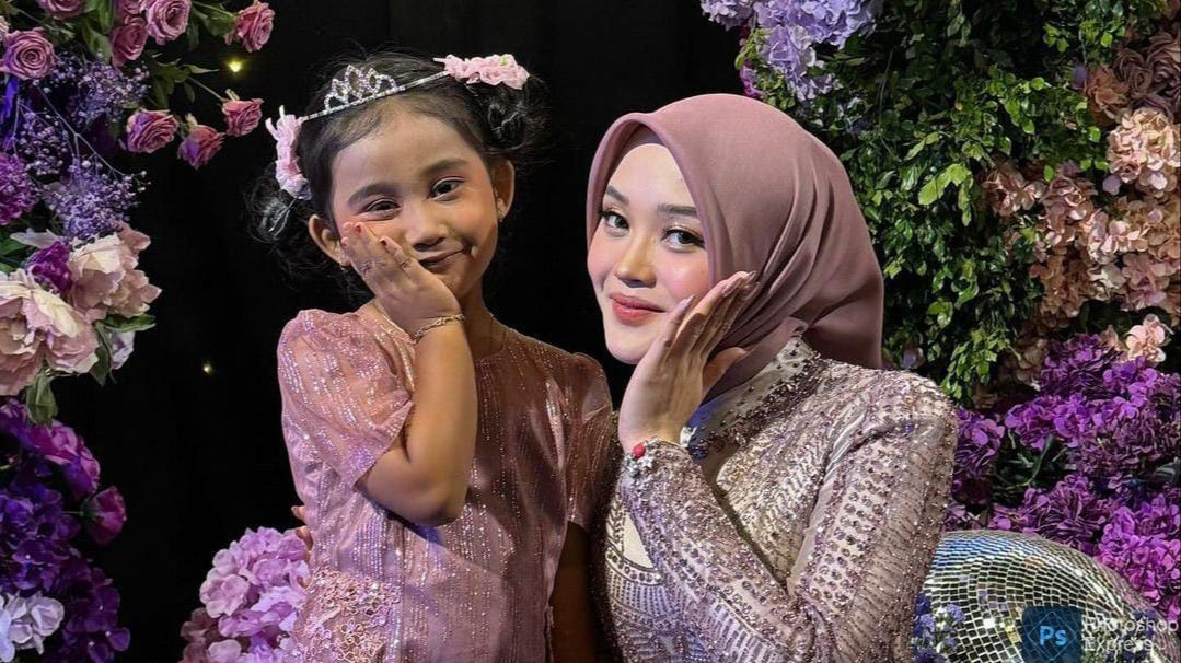 Jarang Tersorot, Potret Cantik Bintang Anak Mendiang Lina yang Hadir di Pernikahan Rizky Febian dan Mahalini