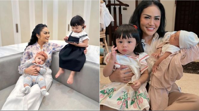 Cute! Foto-foto Terbaru Kebersamaan Ameena & Azura Anak Aurel Hermansyah, Makin Gemesin