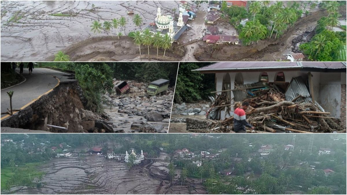 FOTO: Porak-Poranda Sumatera Barat Usai Terjangan Banjir Bandang Lahar Dingin hingga Sebabkan Longsor dan 37 Orang Tewas