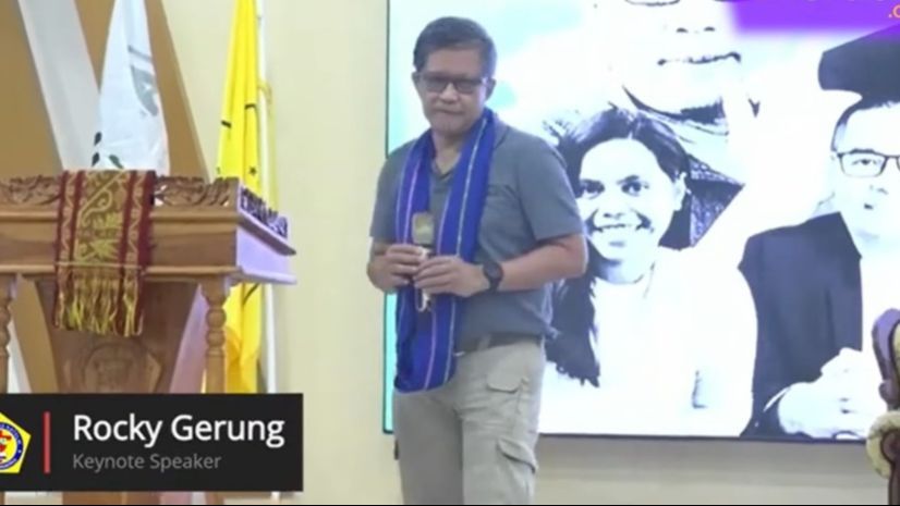 VIDEO: Sindiran Pedas Rocky Gerung Ke Jokowi, Singgung Proyek IKN