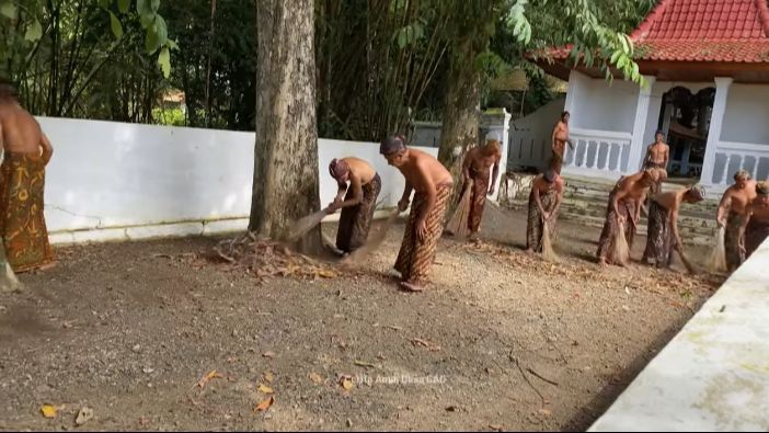 Menjaga Tradisi, Begini Suasana Perkampungan Suku Jawa Kuno Kejawen Adat Istiadatnya Masih Kental