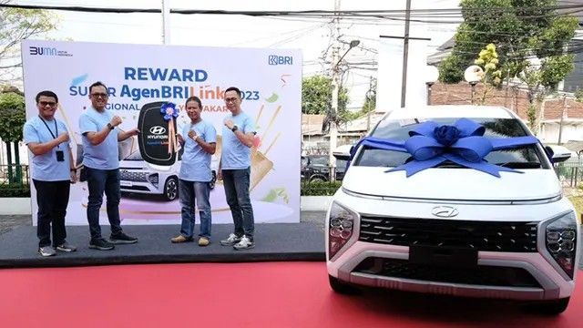 BRI Bagi-Bagi Hadiah Mobil untuk Apresiasi Kinerja Agen BRILink