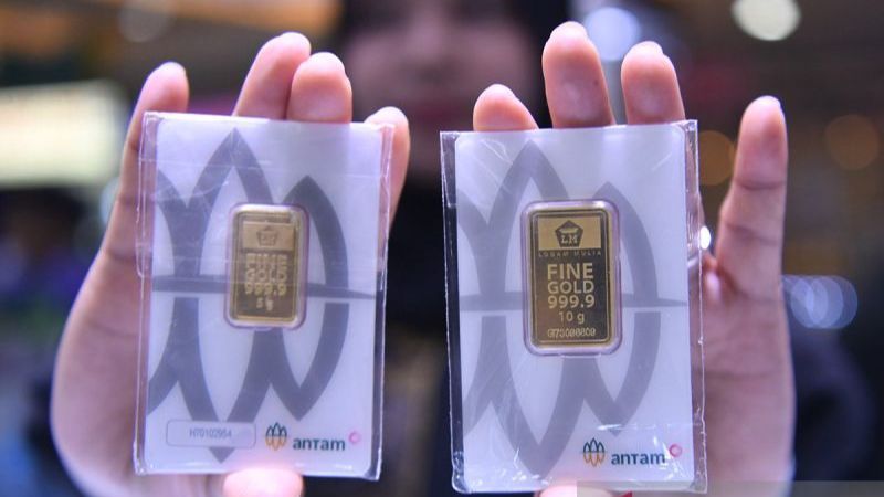 Harga Emas Antam Naik Rp8.000 Hari Ini, Cek Daftarnya