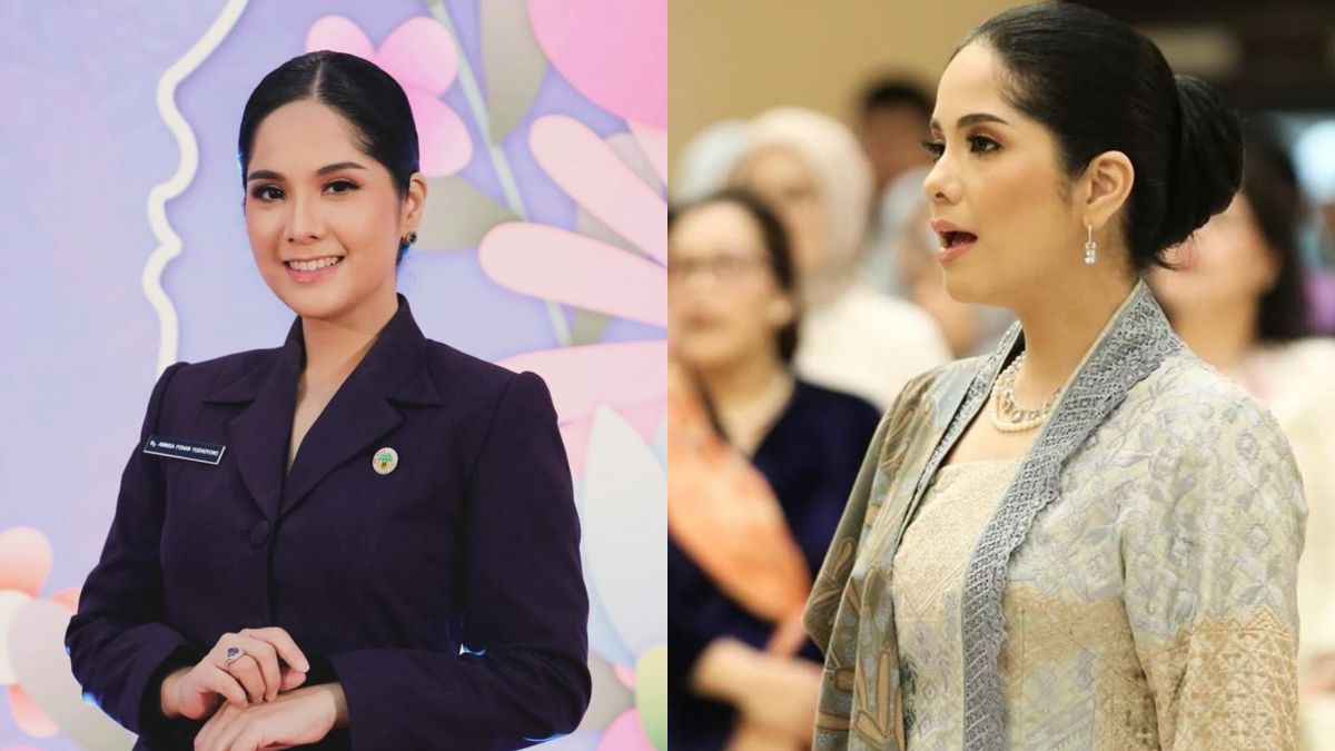 Foto-foto Annisa Pohan saat Mendampingi Suami Dinas ke Luar Negeri, Penampilan Cantiknya Bikin Salfok